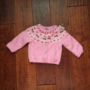 Newborn Baby Gap Pink Cardigan